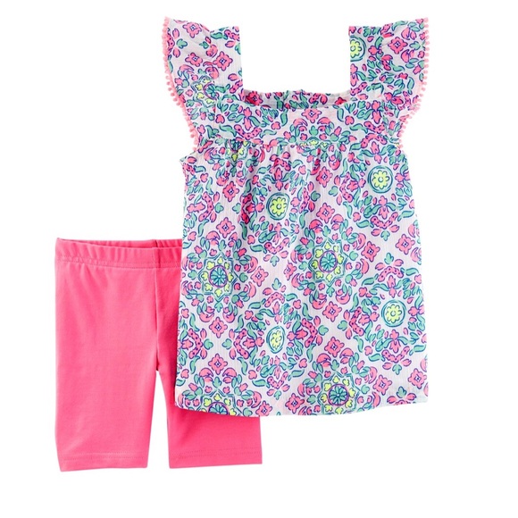 baby girl shorts sets